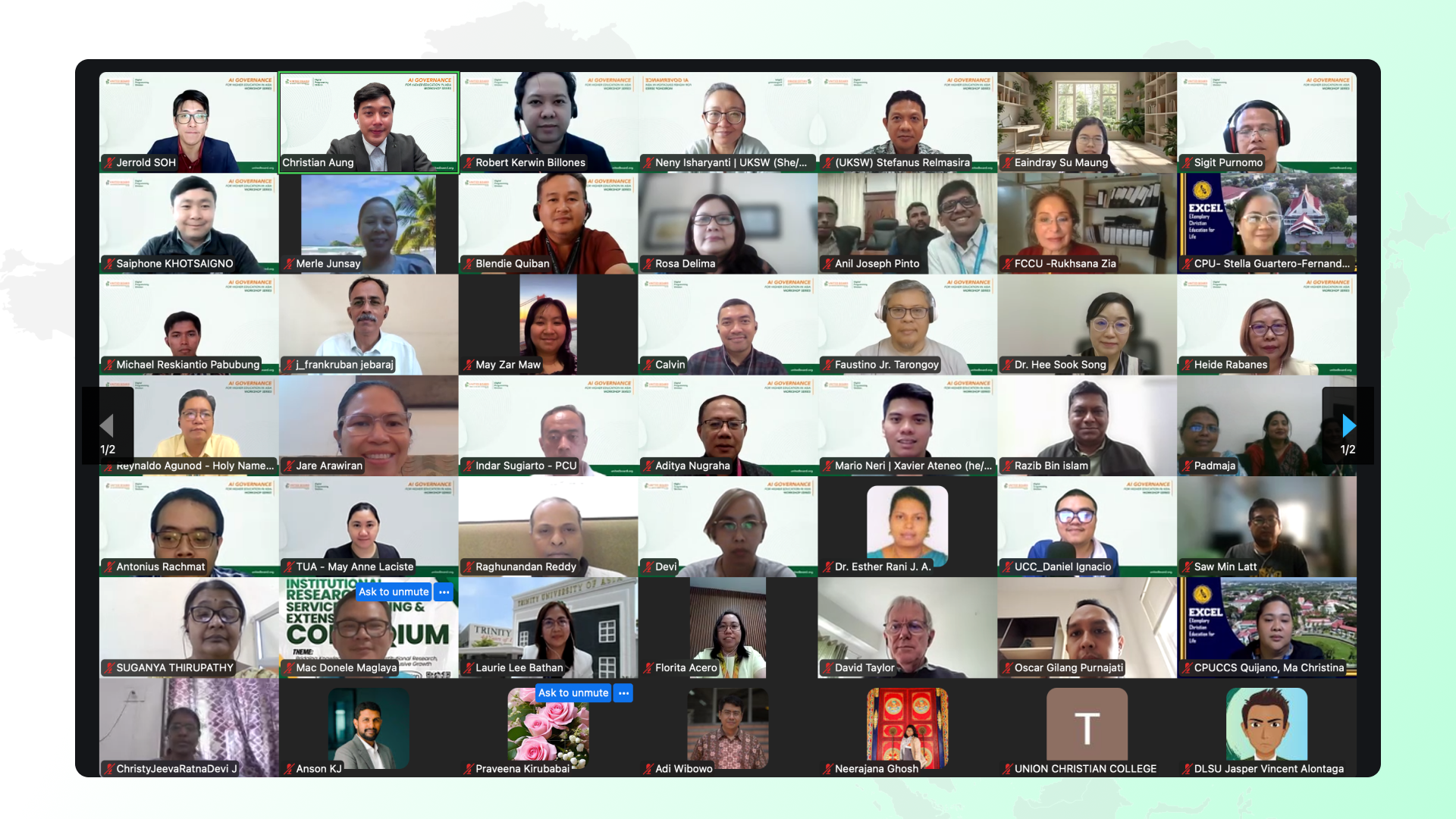 Orientation Session of AI Governance for HEIs in Asia Workshop Series